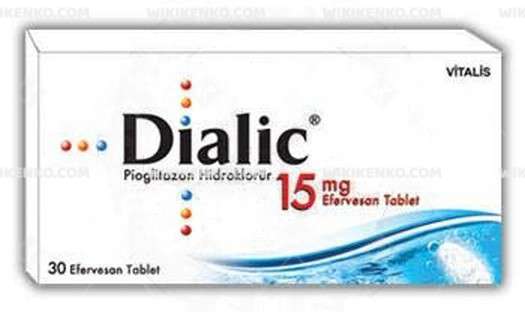 DIALIC 15 MG 30 EFERVESAN TABLET 1 DIALIC 15 MG 30 EFERVESAN TABLET 28958