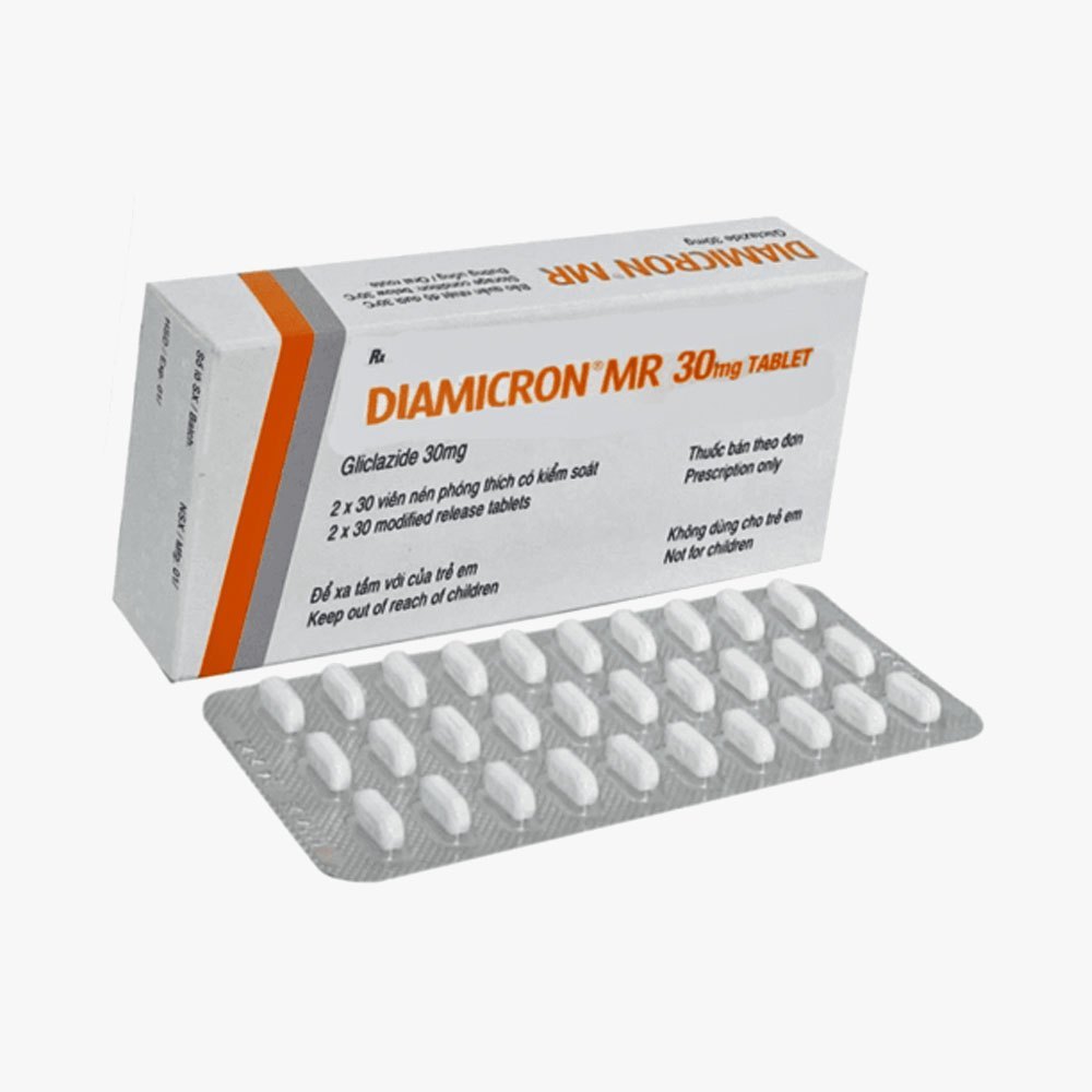 DIAMICRON MR 30 MG 60 TABLET 1 DIAMICRON MR 30 MG 60 TABLET 20934