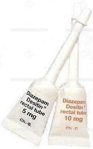 DIAZEPAM DESITIN 5 MG 5 REKTAL TUP 1 DIAZEPAM DESITIN 5 MG 5 REKTAL TUP 20978