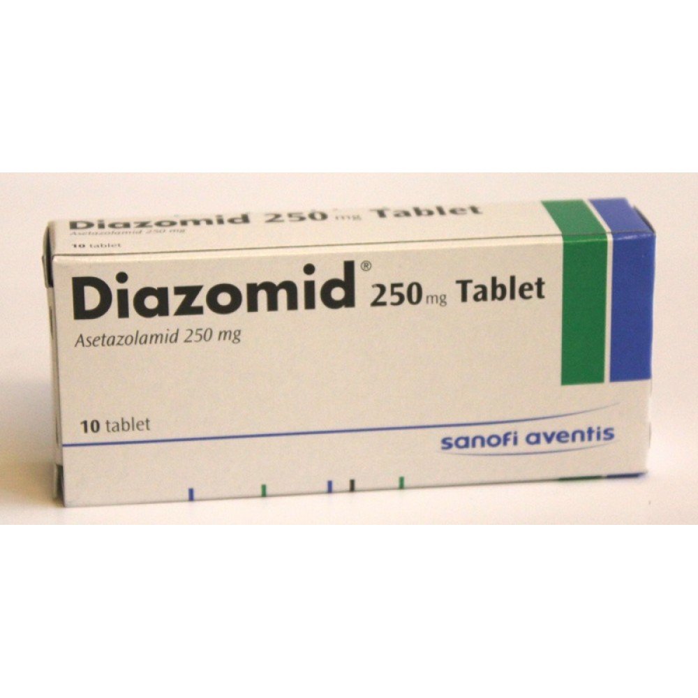 DIAZOMID 250 MG 10 TABLET 1 DIAZOMID 250 MG 10 TABLET 20980