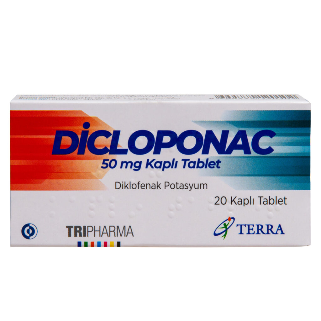 DICLOPONAC 50 MG KAPLI TABLET (20 TABLET) 1 DICLOPONAC 50 MG KAPLI TABLET 20 TABLET 20994