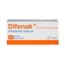 DIFENAK 100 MG 30 TABLET 1 DIFENAK 100 MG 30 TABLET 29037