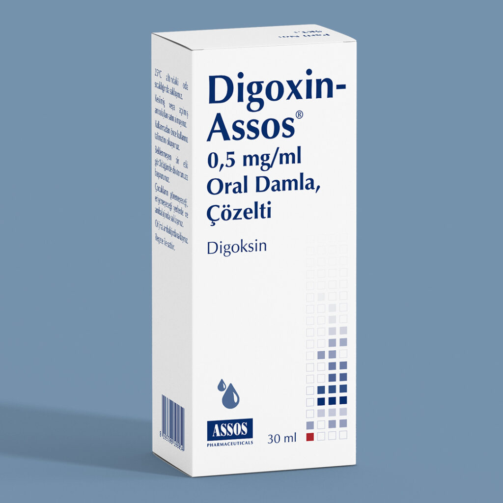 DIGOXIN ASSOS 0,5 MG/ML ORAL DAMLA, COZELTI (1 SISE) 1 DIGOXIN ASSOS 05 MG ML ORAL DAMLA COZELTI 1 SISE 21009