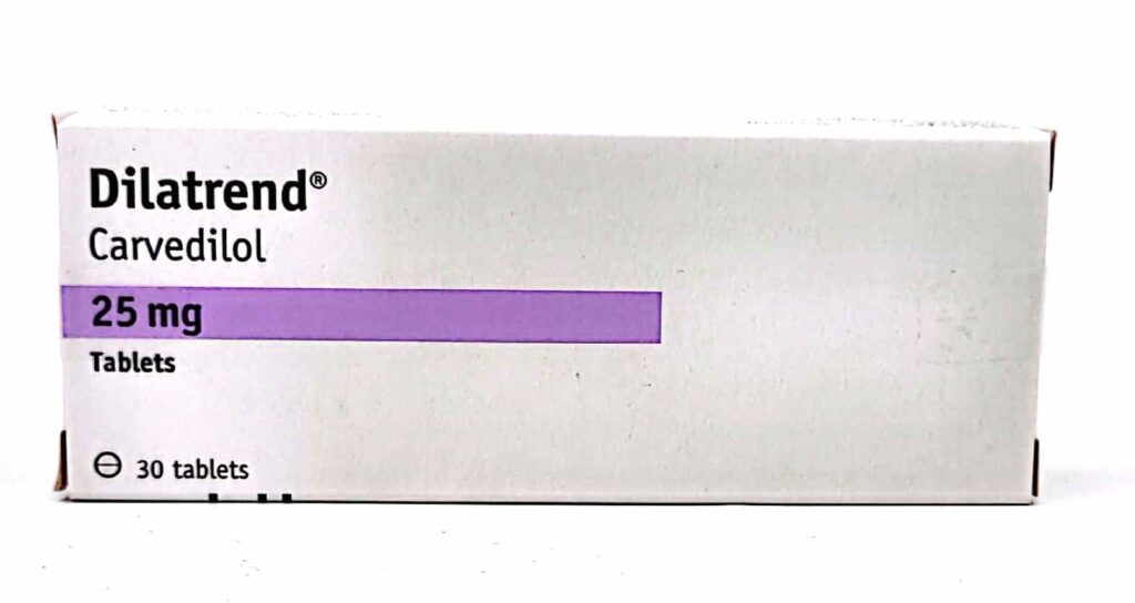 DILATREND 25 MG 30 TABLET 1 DILATREND 25 MG 30 TABLET 29050