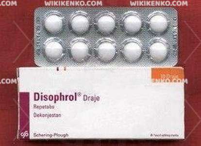 DISOPHROL REPETABS UZUN ETKILI 10 DRAJE 1 DISOPHROL REPETABS UZUN ETKILI 10 DRAJE 29078