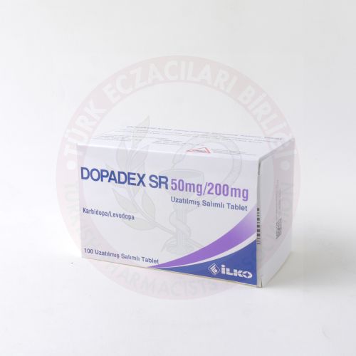 DOPADEX SR 50 MG/200 MG UZATILMIS SALIMLI 100 TABLET 1 DOPADEX SR 50 MG 200 MG UZATILMIS SALIMLI 100 TABLET 21087