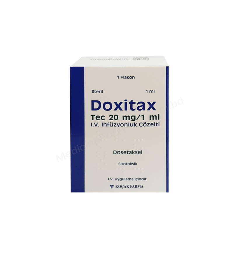 DOXITAX TEC 20 MG/1 ML IV INFUZYONLUK COZELTI ( 1 FLAKON) 1 DOXITAX TEC 20 MG 1 ML IV INFUZYONLUK COZELTI 1 FLAKON 21112
