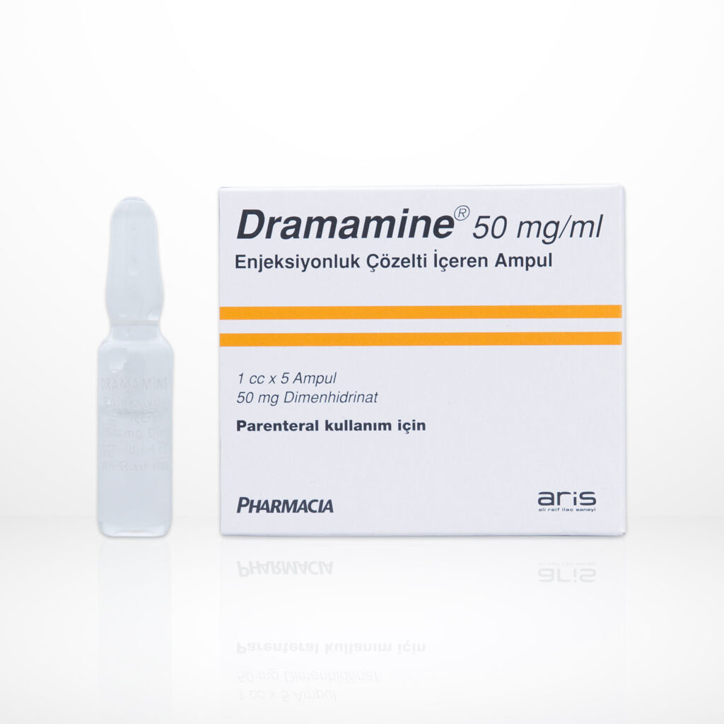 DRAMAMINE 50 MG 5 AMPUL 1 DRAMAMINE 50 MG 5 AMPUL 21131