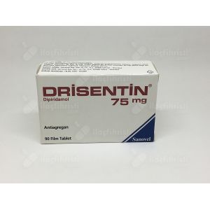 DRISENTIN 75 MG 90 FILM KAPLI TABLET 1 DRISENTIN 75 MG 90 FILM KAPLI TABLET 29196
