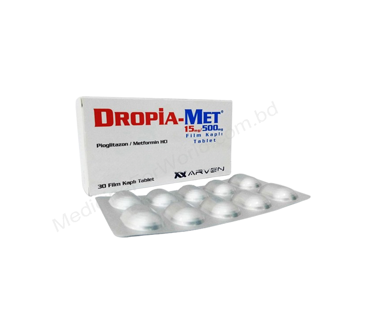 DROPIA-MET 15/850 MG 180 FILM TABLET 1 DROPIA MET 15 850 MG 180 FILM TABLET 29218