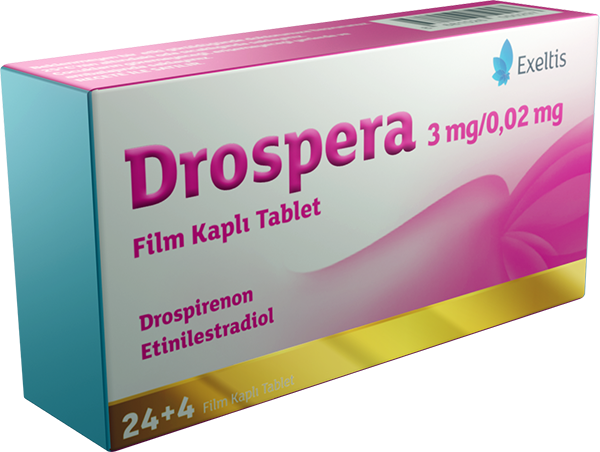 DROSPERA 3 MG/0,02 MG (24+4) FILM KAPLI TABLET 1 DROSPERA 3 MG 002 MG 244 FILM KAPLI TABLET 29229