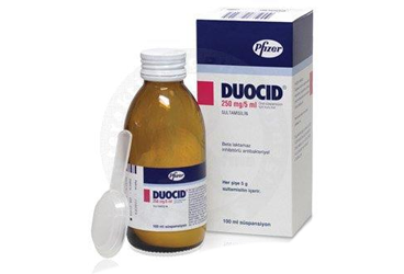 DUOCID 250MG/5ML ORAL SÜSPANSİYON İÇİN KURU TOZ-40 ML 1 DUOCID 250MG 5ML ORAL SUSPANSIYON ICIN KURU TOZ 40 ML 21169