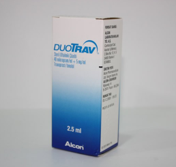 DUOTRAV OFTALMIK SOLUSYON 2,5 ML 1 DUOTRAV OFTALMIK SOLUSYON 25 ML 29280