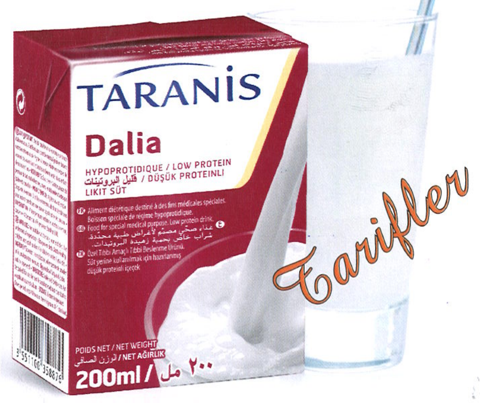 DUSUK PROTEINLI DALIA LIKIT SUT(200 MLX24 ADET) 1 DUSUK PROTEINLI DALIA LIKIT SUT200 MLX24 ADET 21195