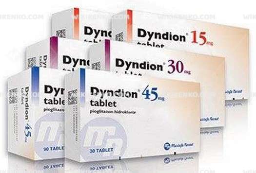 DYNDION 15 MG 30 TABLET 1 DYNDION 15 MG 30 TABLET 29292