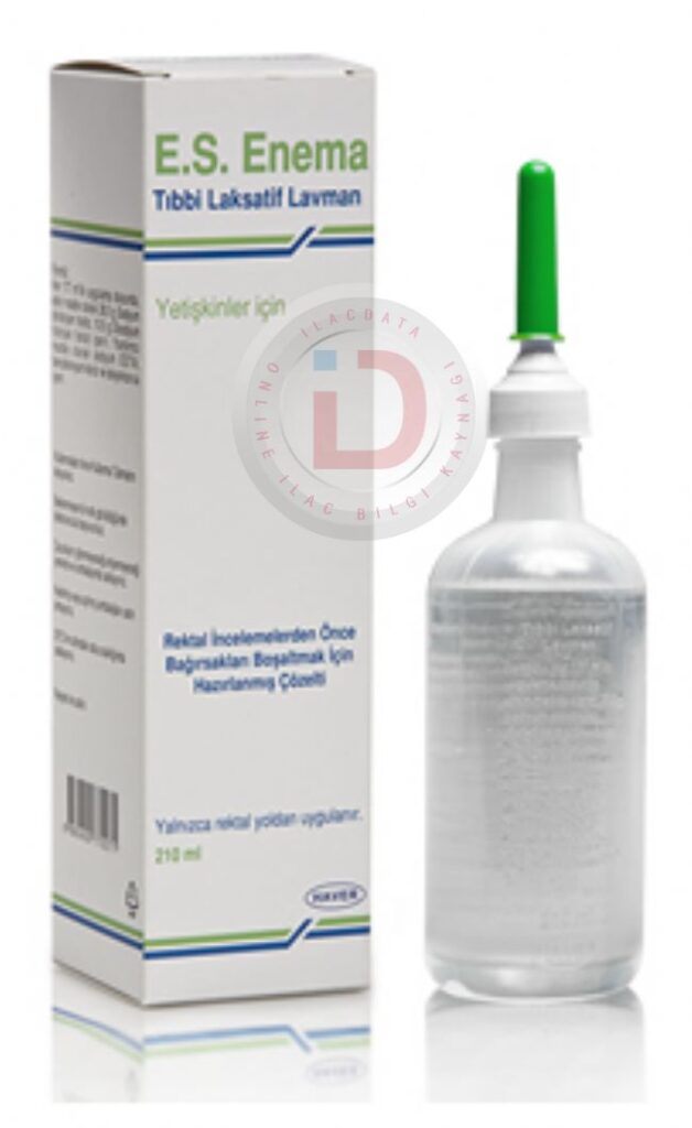 E.S. ENEMA TIBBI LAKSATIF 210 ML LAVMAN 1 E.S. ENEMA TIBBI LAKSATIF 210 ML LAVMAN 21207
