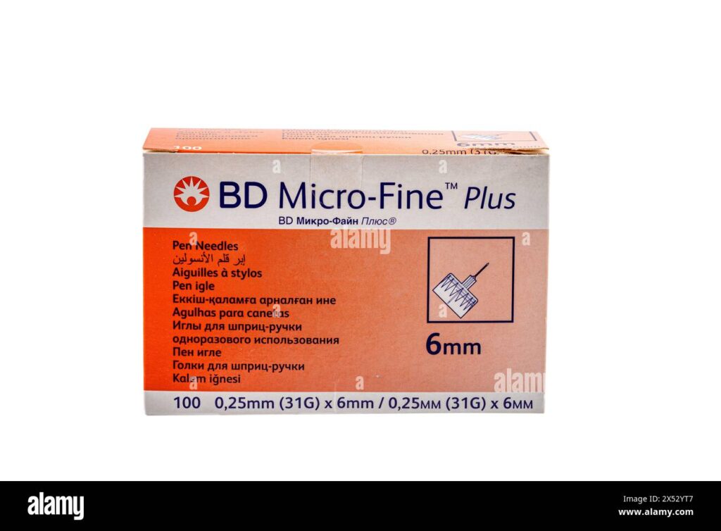 EBFINE INSULIN KALEM UCU (S)31G (6MM) 1 EBFINE INSULIN KALEM UCU S31G 6MM 21224
