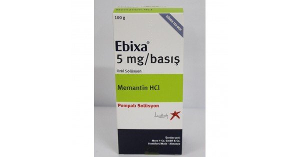 EBIXA 5 MG/BASIS ORAL SOLUSYON 50 ML 1 EBIXA 5 MG BASIS ORAL SOLUSYON 50 ML 29326