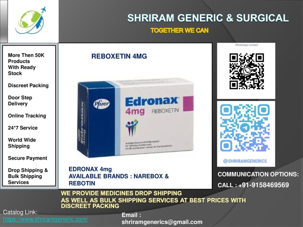 EDRONAX 4 MG 60 TABLET 1 EDRONAX 4 MG 60 TABLET 29344