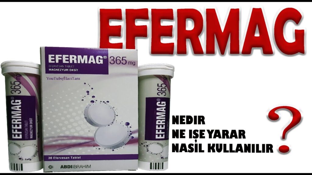 EFERMAG 365 MG 30 EFERVESAN TABLET 1 EFERMAG 365 MG 30 EFERVESAN TABLET 21257
