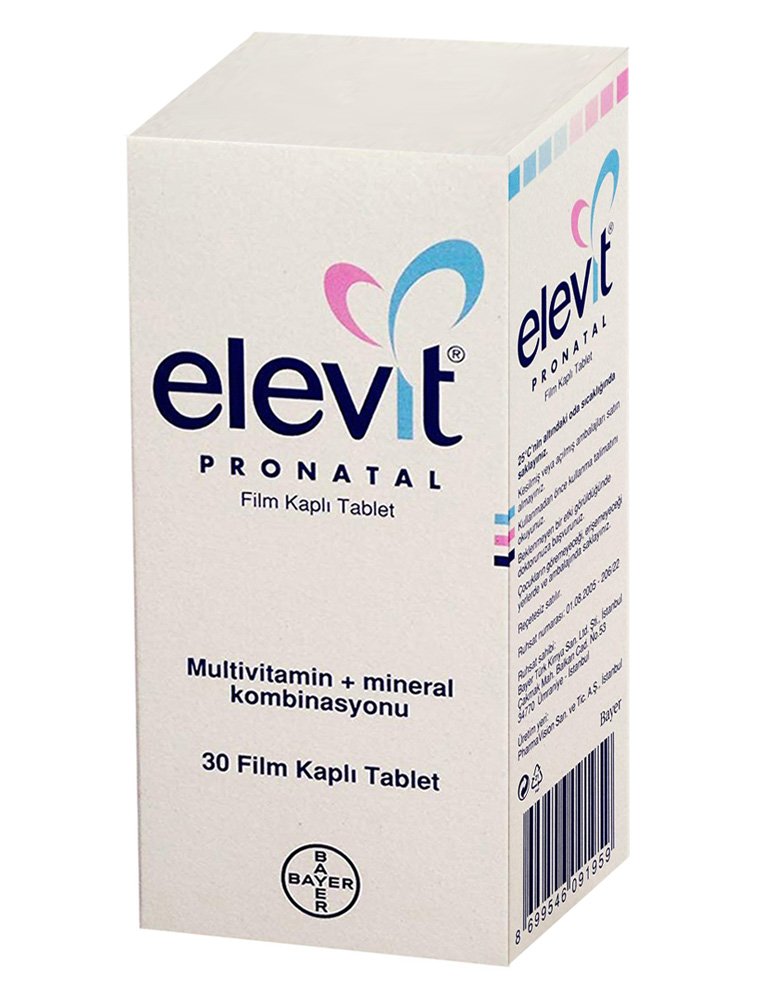 ELEVIT PRONATAL 30 FILM KAPLI TABLET 1 ELEVIT PRONATAL 30 FILM KAPLI TABLET 29384