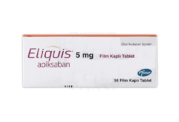 ELIQUIS 5 MG 60 FILM KAPLI TABLET 1 ELIQUIS 5 MG 60 FILM KAPLI TABLET 29393