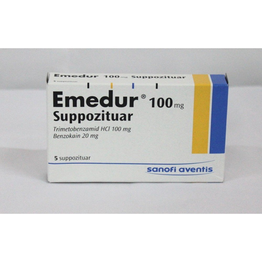 EMEDUR 100+20 MG 5 SUPPOZITUAR 1 EMEDUR 10020 MG 5 SUPPOZITUAR 29440