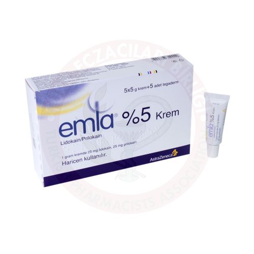 EMLA %5 KREM (5 GR 5 ADET) 1 EMLA 5 KREM 5 GR 5 ADET 29445