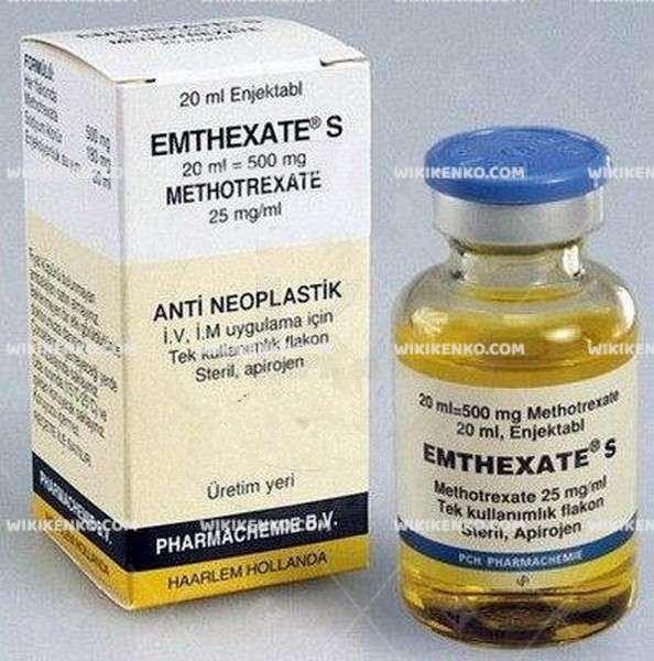 EMTHEXATE-S 5 MG 1 FLAKON 1 EMTHEXATE S 5 MG 1 FLAKON 29453