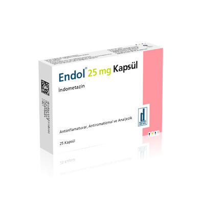 ENDOL 25 MG 25 KAPSUL 1 ENDOL 25 MG 25 KAPSUL 21342