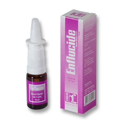 ENFLUCIDE MIKRD. BURUN SPREYI 0,01 GR 10 ML 1 ENFLUCIDE MIKRD. BURUN SPREYI 001 GR 10 ML 29482