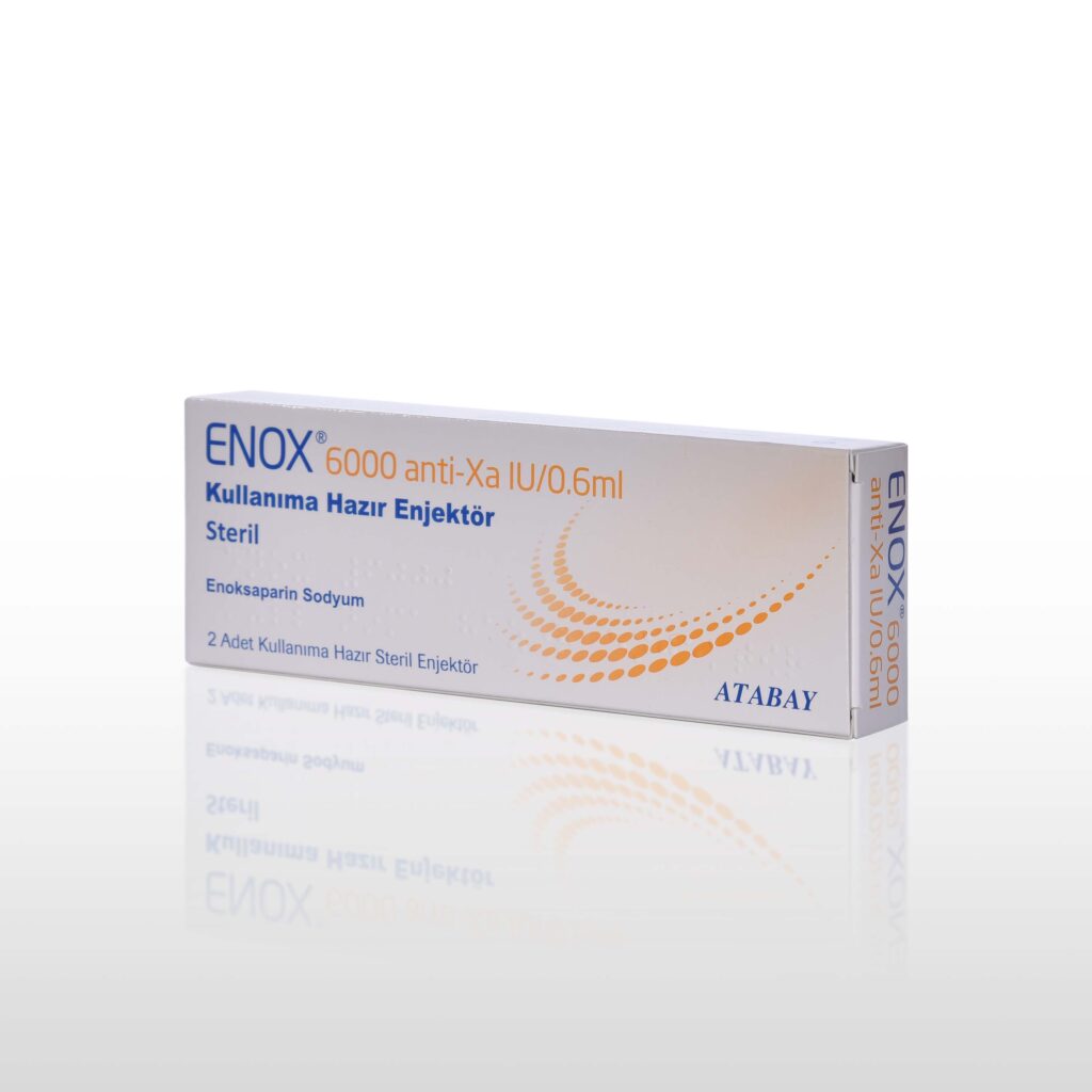 ENOX 6000 ANTI XA IU 06 ML 2 KULLANIMA HAZIR ENJEKTOR 21366