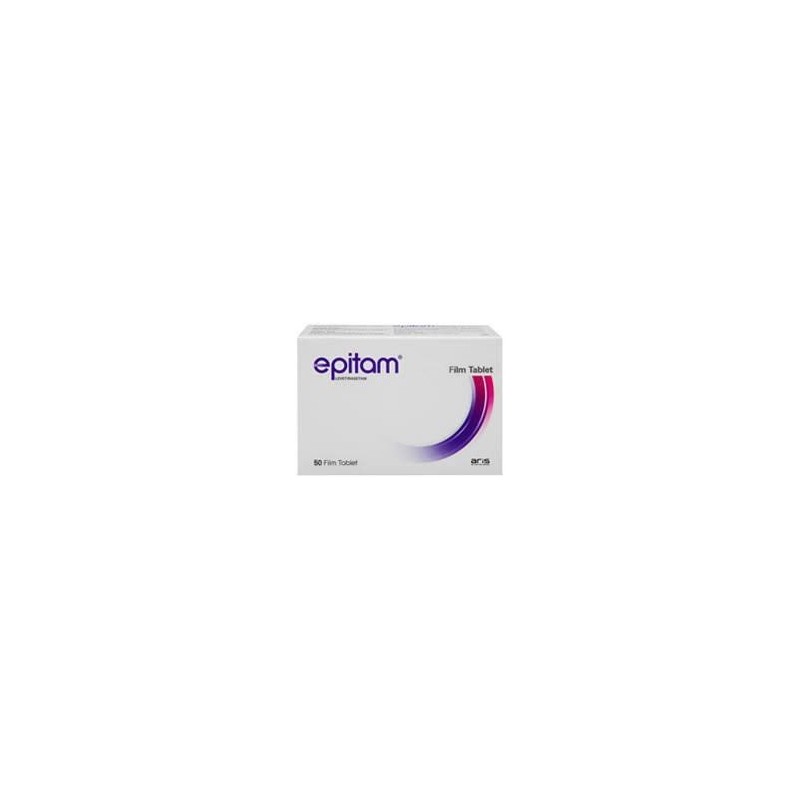 EPITAM 250 MG 50 FILM TABLET 1 EPITAM 250 MG 50 FILM TABLET 21395