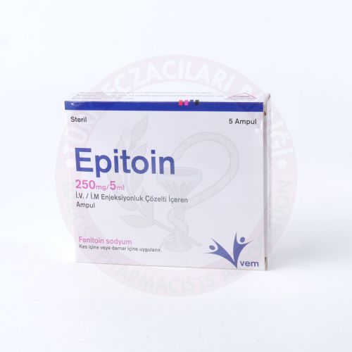 EPITOIN 250 MG/5 ML ENJ. SOLUSYON ICEREN AMPUL 1 EPITOIN 250 MG 5 ML ENJ. SOLUSYON ICEREN AMPUL 21399