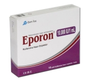 EPORON 10000 IU/1,0 ML KULLANIMA HAZIR 5 ENJEKTOR 1 EPORON 10000 IU 10 ML KULLANIMA HAZIR 5 ENJEKTOR 21417