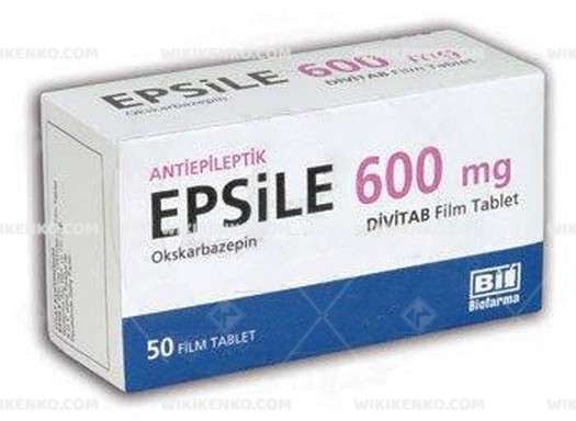 EPSILE 600 MG 50 DIVITAB FILM TABLET 1 EPSILE 600 MG 50 DIVITAB FILM TABLET 29576