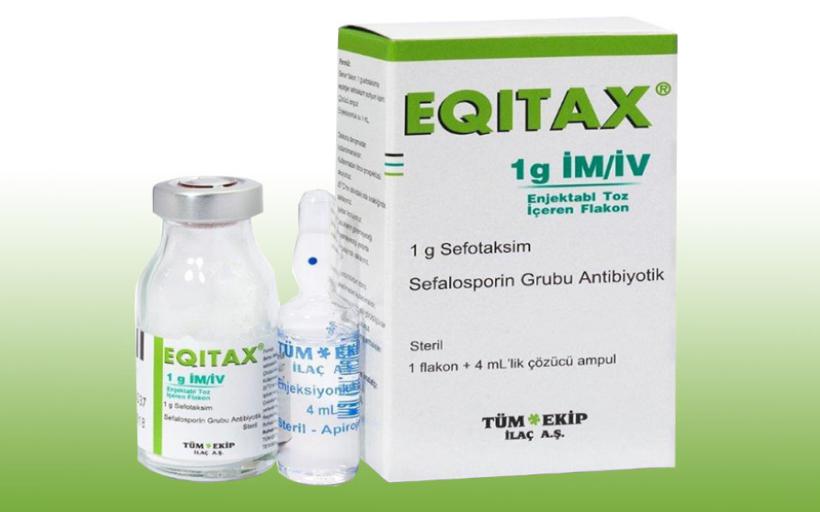 EQITAX 1 GR IM/IV ENJ.TOZ ICEREN 15 ML 1 FLAKON+ 4 ML COZ. AMPUL 1 EQITAX 1 GR IM IV ENJ.TOZ ICEREN 15 ML 1 FLAKON 4 ML COZ. AMPUL 21425