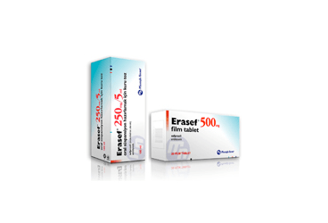 ERASEF 250 MG/5 ML ORAL SUSPANSIYON HAZIRLAMAK ICIN KURU TOZ 100 ML 1 ERASEF 250 MG 5 ML ORAL SUSPANSIYON HAZIRLAMAK ICIN KURU TOZ 100 ML 29581