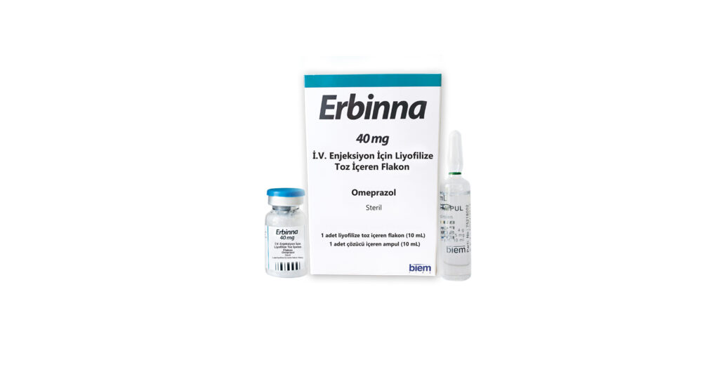 ERBINNA 40 MG IV ENJEKSIYON ICIN LIYOFILIZE TOZ ICEREN FLAKON 1 ERBINNA 40 MG IV ENJEKSIYON ICIN LIYOFILIZE TOZ ICEREN FLAKON 21430
