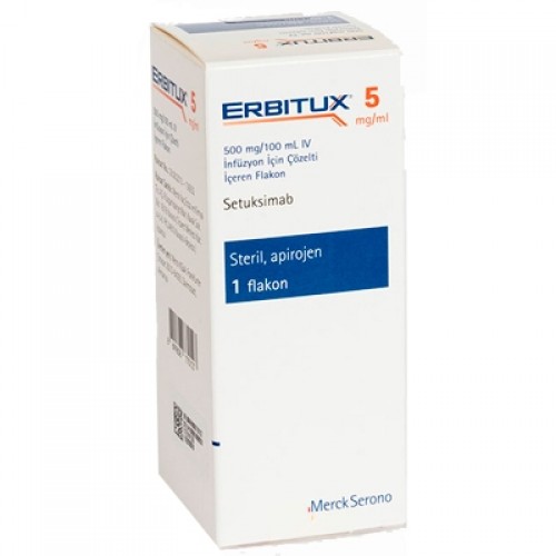 ERBITUX 500 MG/100 ML IV INFUZYON ICIN COZELTI ICEREN 1 FLAKON 1 ERBITUX 500 MG 100 ML IV INFUZYON ICIN COZELTI ICEREN 1 FLAKON 21432
