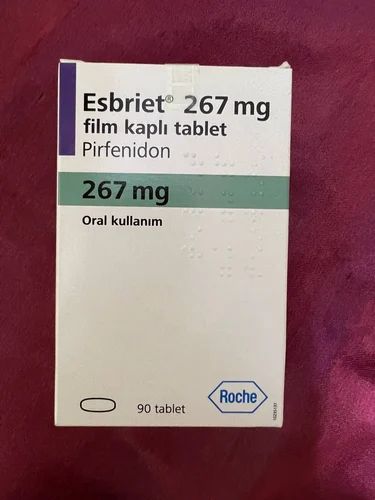ESBRIET 267 MG FILM KAPLI TABLET (90 TABLET) 1 ESBRIET 267 MG FILM KAPLI TABLET 90 TABLET 21448