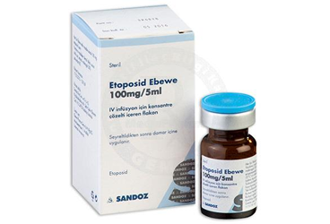 ETOPOSID EBEWE 100 MG/5 ML IV INF. ICIN KON. COZ. ICEREN FLAKON 1 ETOPOSID EBEWE 100 MG 5 ML IV INF. ICIN KON. COZ. ICEREN FLAKON 29678