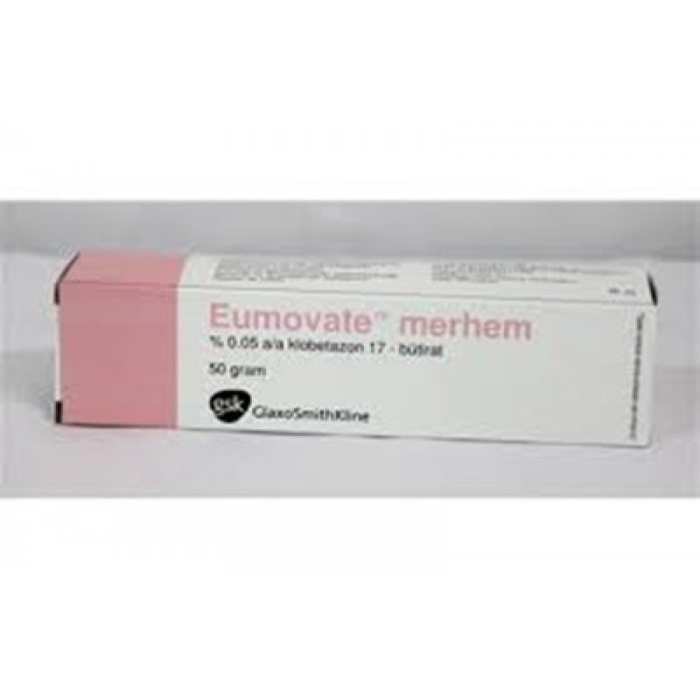 EUMOVATE % 0,05 50 GR MERHEM 1 EUMOVATE 005 50 GR MERHEM 21496