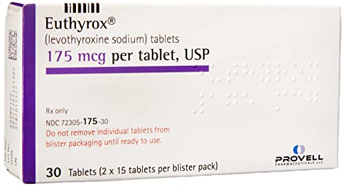 EUTHYROX 175 MCG 50 TABLET 1 EUTHYROX 175 MCG 50 TABLET 29693