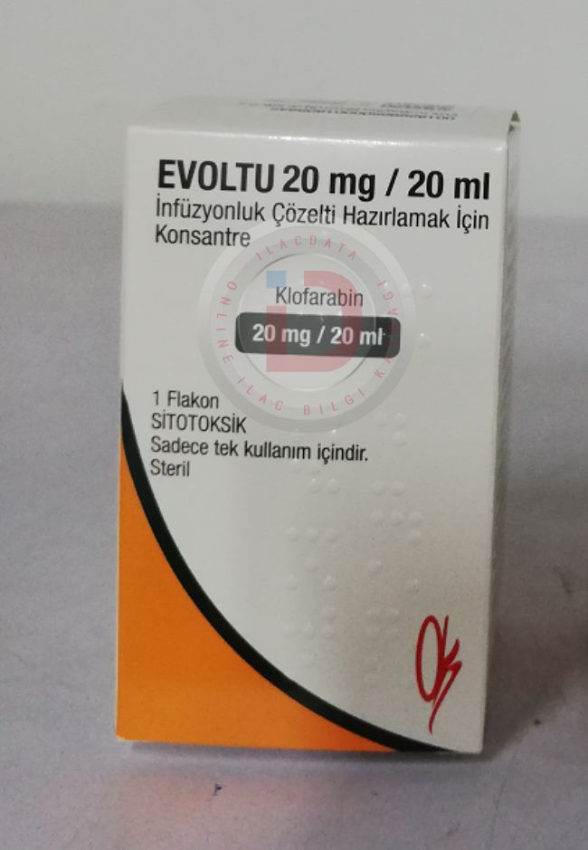 EVOLTU 20MG/20ML INFUZYONLUK COZELTI HAZIRLAMAK ICIN KONSANTRE 1 EVOLTU 20MG 20ML INFUZYONLUK COZELTI HAZIRLAMAK ICIN KONSANTRE 21511