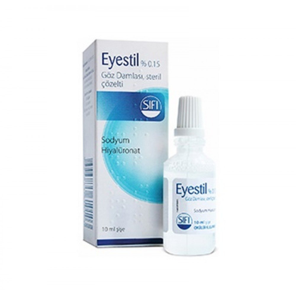 EYESTIL %0,15 GOZ DAMLASI, COZELTI (10 ML) 1 EYESTIL 015 GOZ DAMLASI COZELTI 10 ML 21578