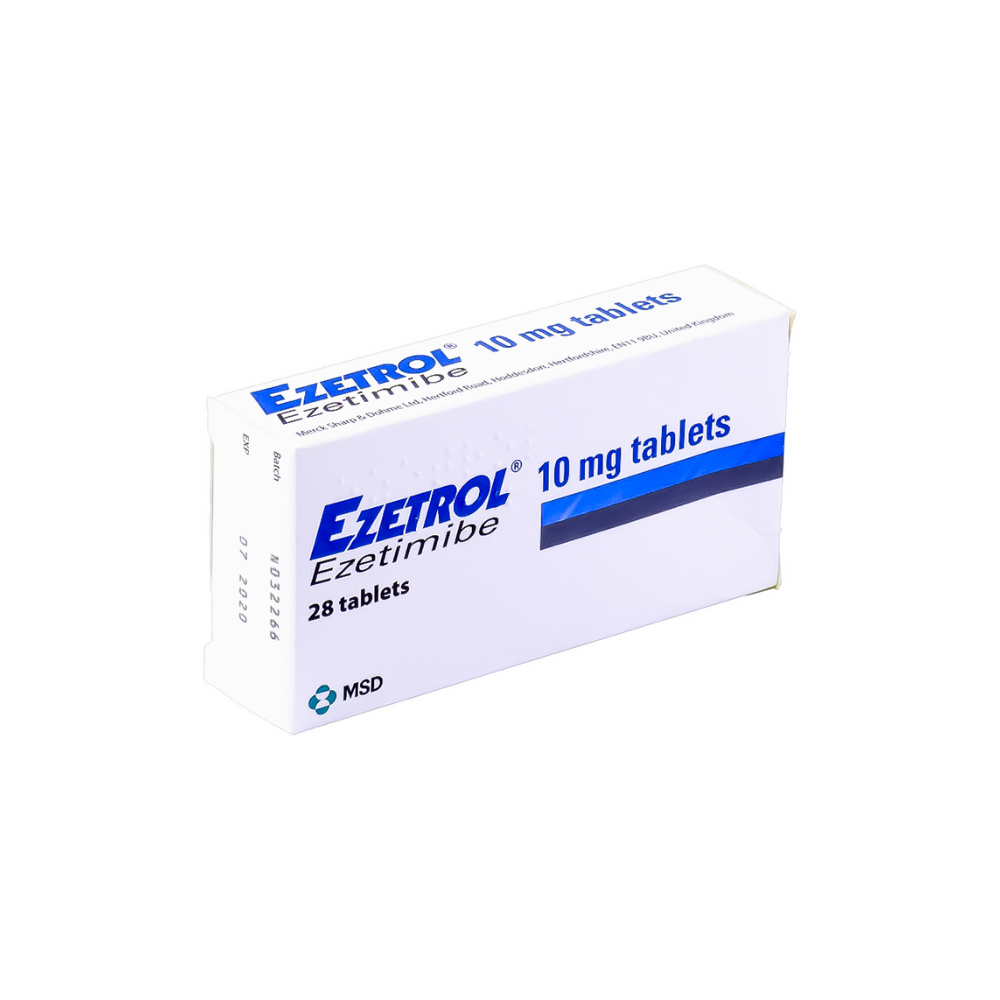 EZETROL 10 MG TABLET (28 TABLET) 1 EZETROL 10 MG TABLET 28 TABLET 21588