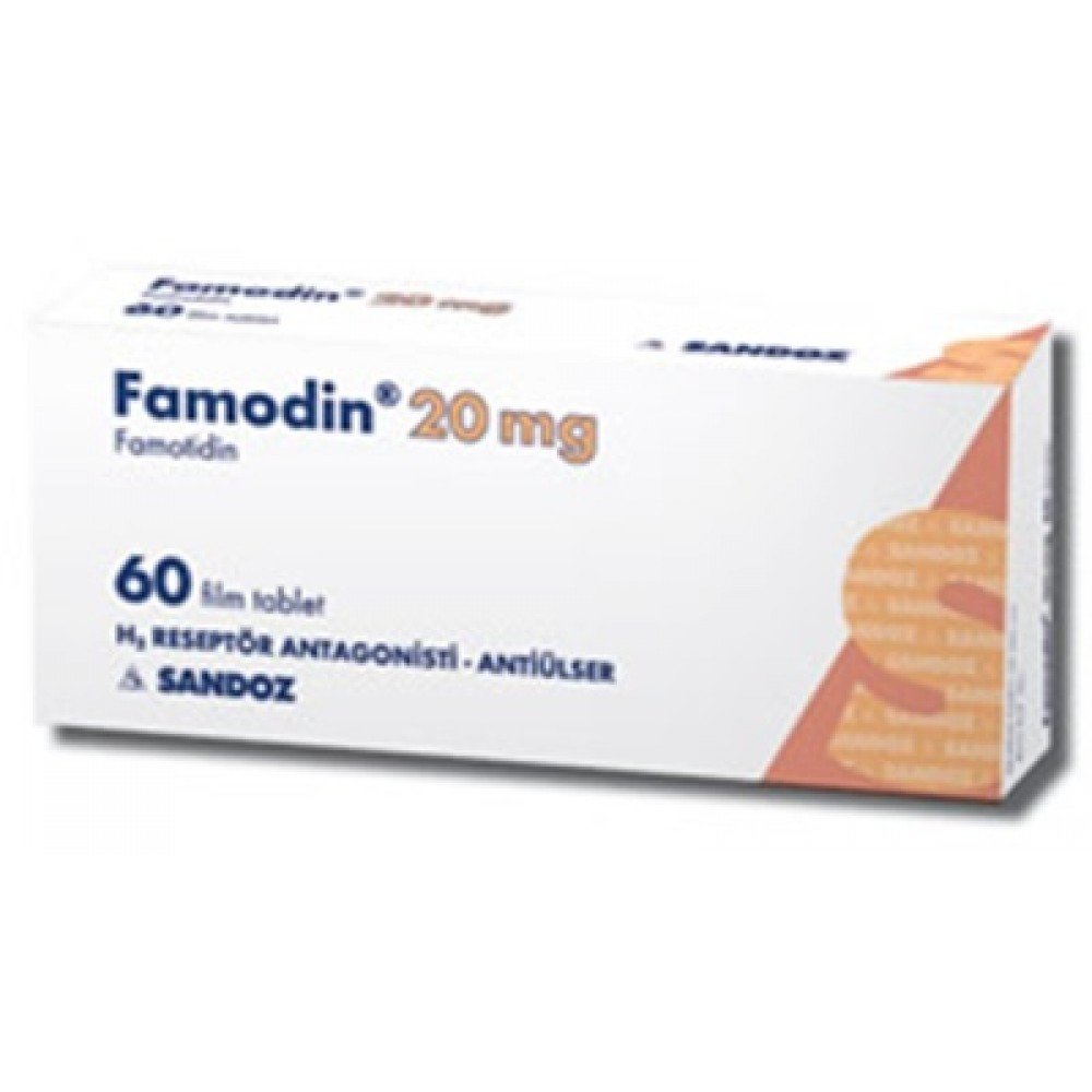 FAMODIN 20 MG 60 TABLET 1 FAMODIN 20 MG 60 TABLET 21591