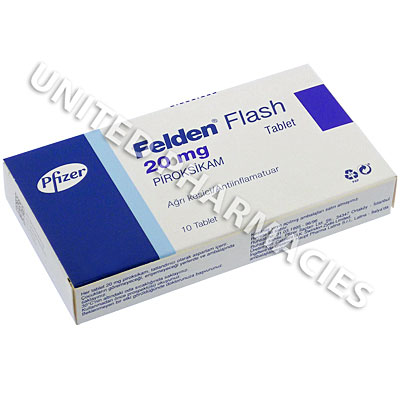 FELDEN FLASH 20 MG 10 TABLET 1 FELDEN FLASH 20 MG 10 TABLET 21617