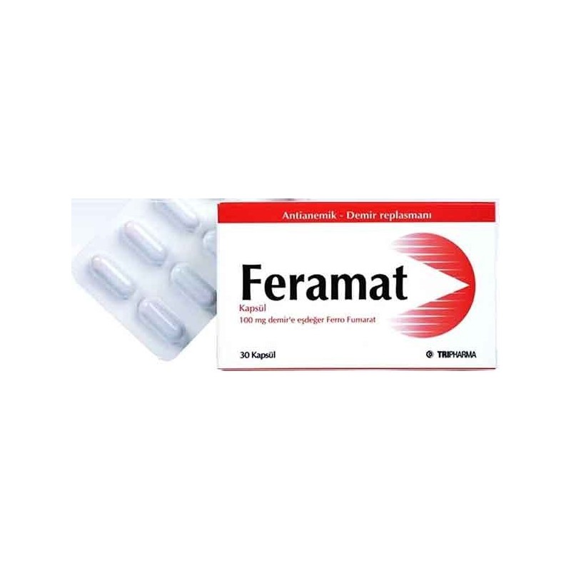 FERAMAT 100 MG 30 KAPSUL 1 FERAMAT 100 MG 30 KAPSUL 21627